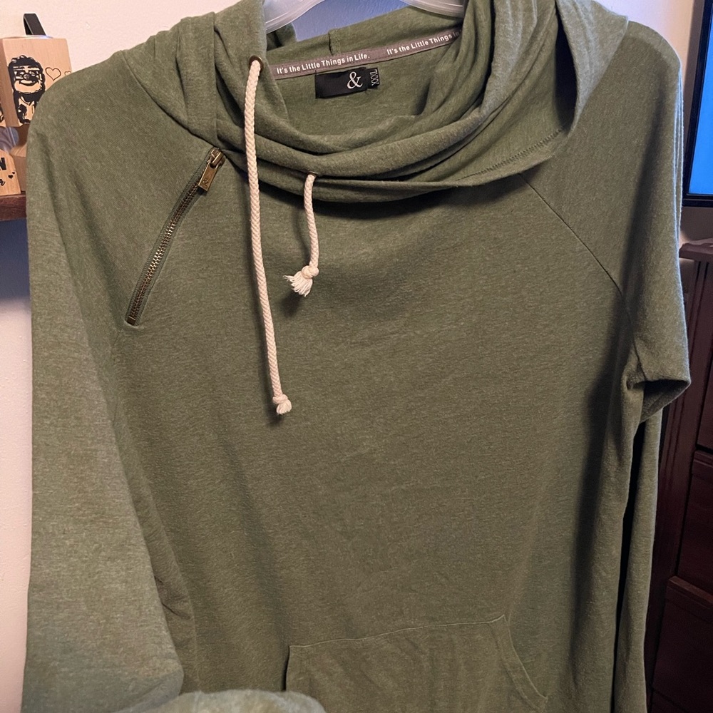 Ampersand Double Hooded sweater